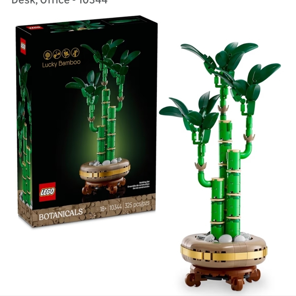 LEGO Botanicals Lucky Bamboo Building Set - 10344 - Picture 6 of 8